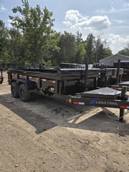 New 2027 Load Trail 83x16 dump 14k 2ft wall telescopic Dump Trailer