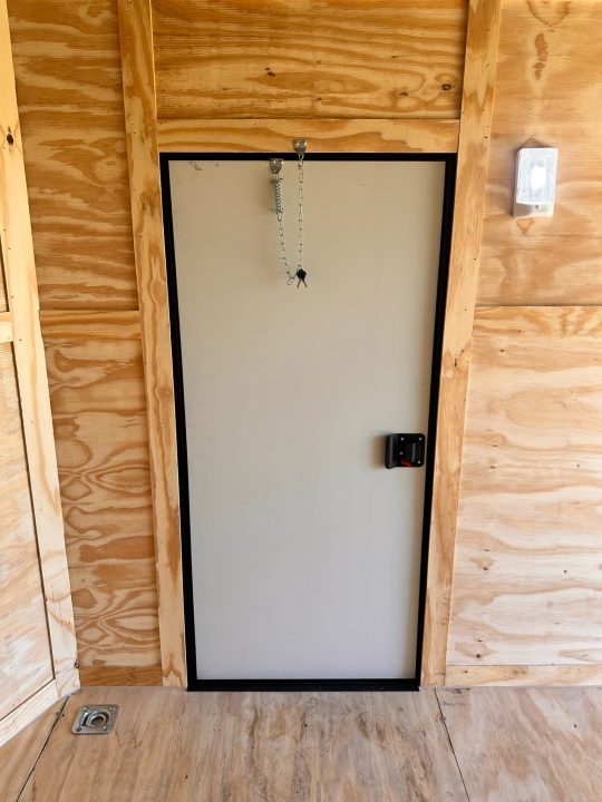New 2027 7X12 Enclosed Trailer-3500LB Tandem Axle -7'ft Interior- Charcoal Poly-Blackout