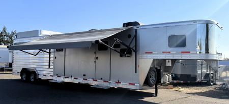 Used 2015 Exiss Trailers STOCK Combo LQ W bunkbeds