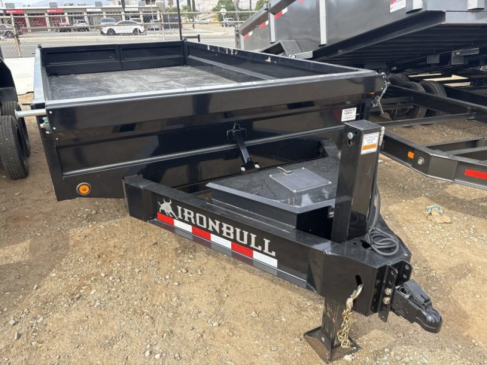New 2026 Iron Bull DDP FOLD DOWN SIDES Dump Trailer