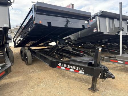 New 2026 Iron Bull DDP FOLD DOWN SIDES Dump Trailer