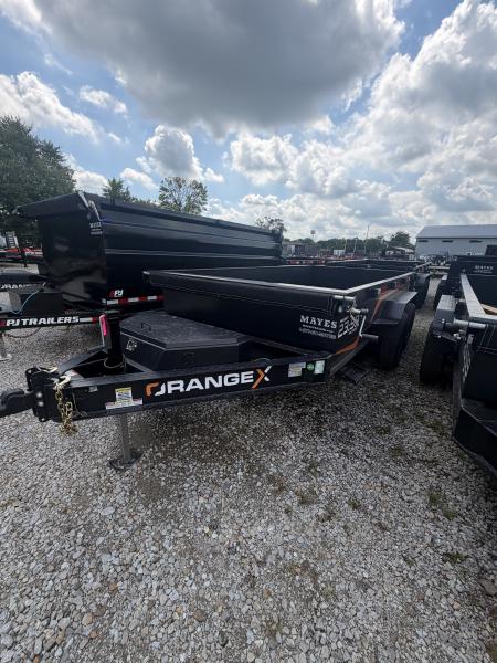 New 2027 RAWMAXX DUMP 183A14BP14K Orange X 83X14 TA 19  SIDES (GVW:14000) MID KNIGHT BLACK
