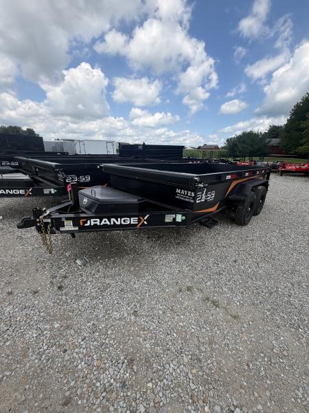 New 2027 RAWMAXX DUMP 183A14BP14K Orange X 83X14 TA 19  SIDES (GVW:14000) MID KNIGHT BLACK