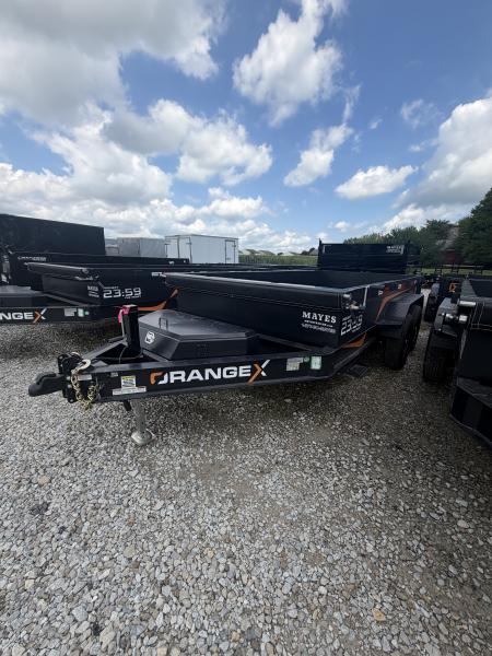 New 2027 RAWMAXX DUMP 183A14BP14K Orange X 83X14 TA 19  SIDES (GVW:14000) MID KNIGHT BLACK
