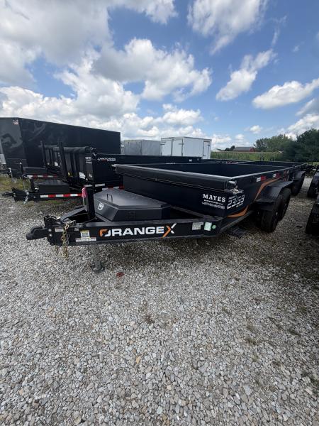 New 2027 RAWMAXX DUMP 183A14BP14K Orange X 83X14 TA 19  SIDES (GVW:14000) MID KNIGHT BLACK