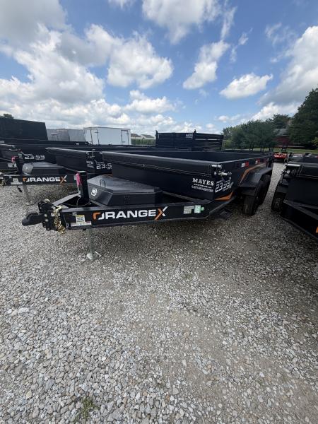 New 2027 RAWMAXX DUMP 183A14BP14K Orange X 83X14 TA 19  SIDES (GVW:14000) MID KNIGHT BLACK