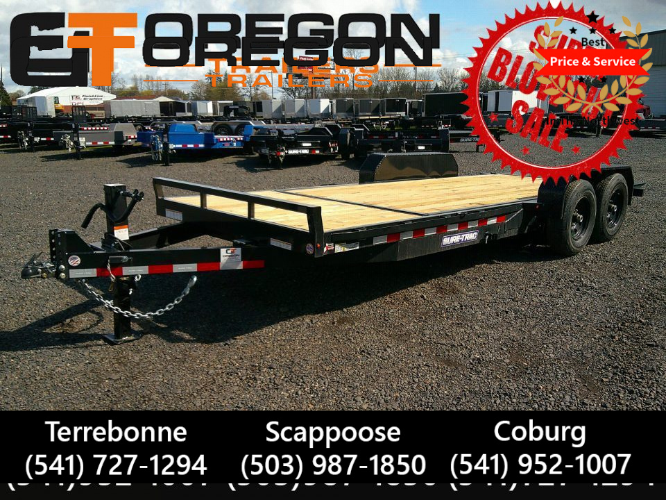 New 7X16+4 Sure-Trac Split Tilt Equipment