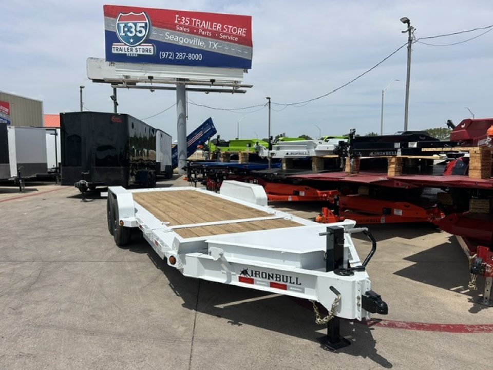 New 2027 Iron Bull TWB 83"x20' 14k Equipment Trailer