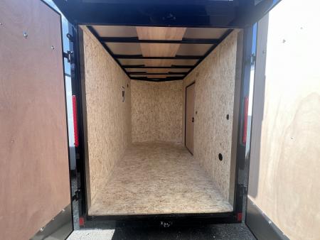 New 2027 Look Trailers 6X10 3K ST-DLX BARN DOOR Cargo / Enclosed Trailer
