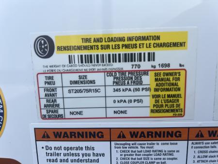 New 2027 Look Trailers 6X10 3K ST-DLX BARN DOOR Cargo / Enclosed Trailer