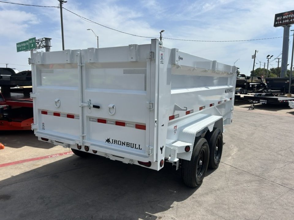 New 2027 Iron Bull DTB 7'x14'x4' Dump Trailer