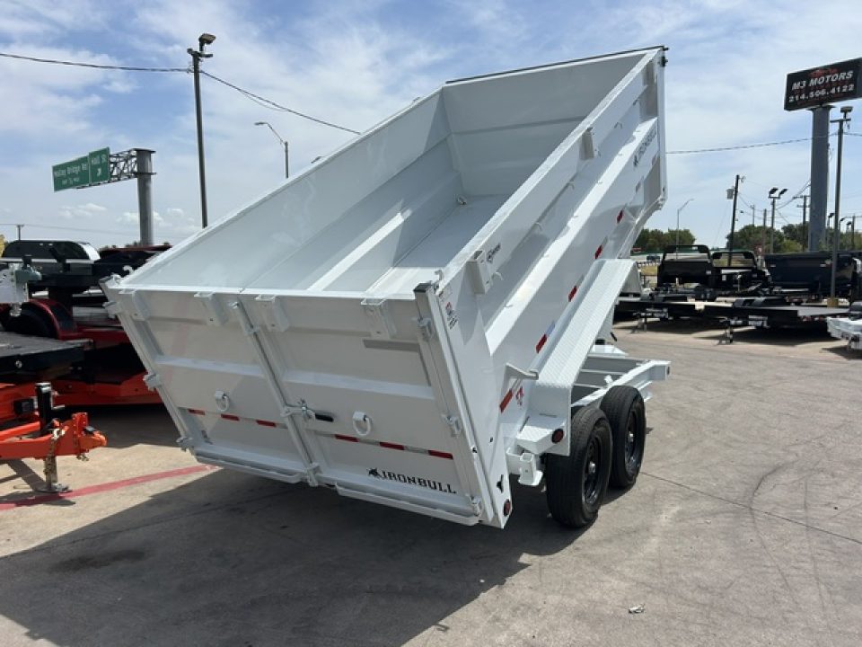 New 2027 Iron Bull DTB 7'x14'x4' Dump Trailer