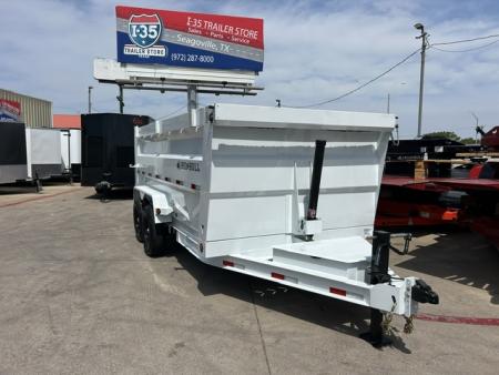 New 2027 Iron Bull DTB 7'x14'x4' Dump Trailer