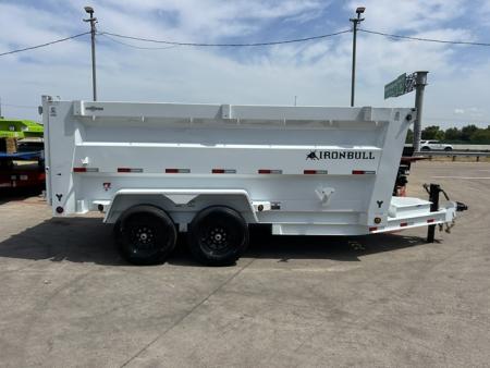 New 2027 Iron Bull DTB 7'x14'x4' Dump Trailer