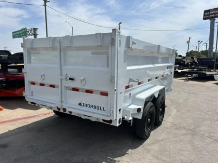 New 2027 Iron Bull DTB 7'x14'x4' Dump Trailer