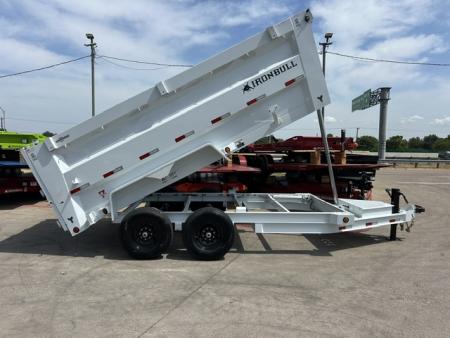 New 2027 Iron Bull DTB 7'x14'x4' Dump Trailer