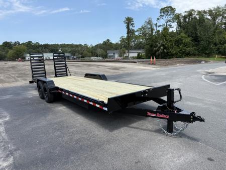 New EQ2414B TEXAS TRAILERS 6'10  X 24' HD EQUIPMENT TRAILER