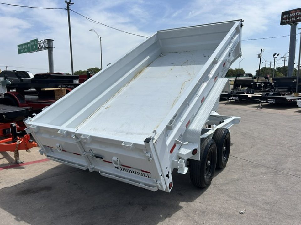 New 2027 Iron Bull DTB 83x14x2 Dump Trailer