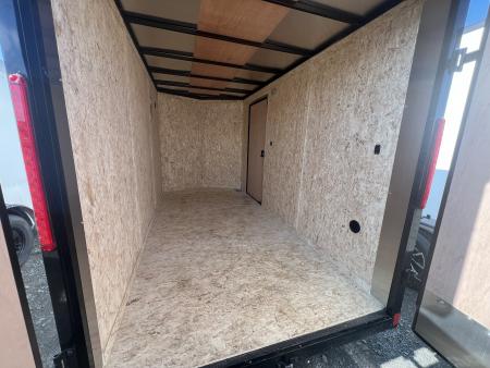 New 2027 Look Trailers 6X12 3K ST-DLX BARN DOOR Cargo / Enclosed Trailer