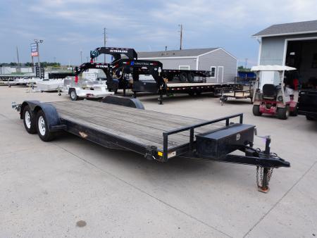 Used 2017 H&H Trailers 20ft Car Hauler