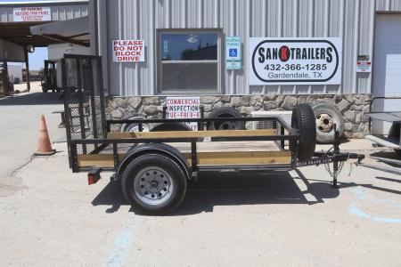 Used 2023 Texas Bragg Trailers 5'X8' LD Square Tubing Top Utility Trailer