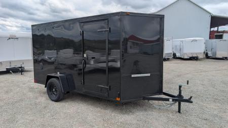 New 2027 Homesteader 6x12 Intrepid V-Nose Cargo Trailer w/ Ramp Door