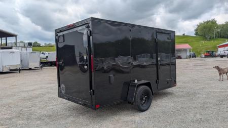 New 2027 Homesteader 6x12 Intrepid V-Nose Cargo Trailer w/ Ramp Door
