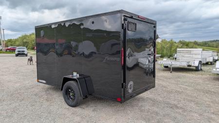 New 2027 Homesteader 6x12 Intrepid V-Nose Cargo Trailer w/ Ramp Door