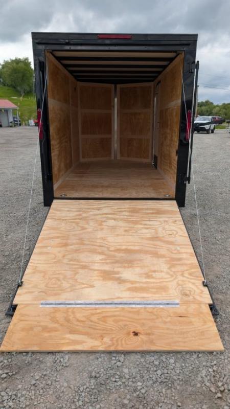 New 2027 Homesteader 6x12 Intrepid V-Nose Cargo Trailer w/ Ramp Door