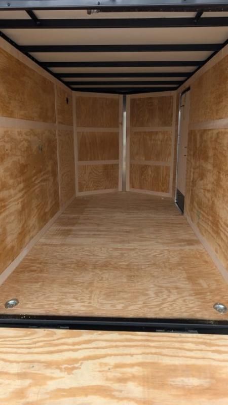 New 2027 Homesteader 6x12 Intrepid V-Nose Cargo Trailer w/ Ramp Door