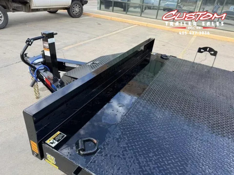 New #392730 2027 LOAD TRAIL TM 22 X 83 TANDEM AXLE RAPID LOADER 14K STEEL FLOOR TILT DECK TRAILER