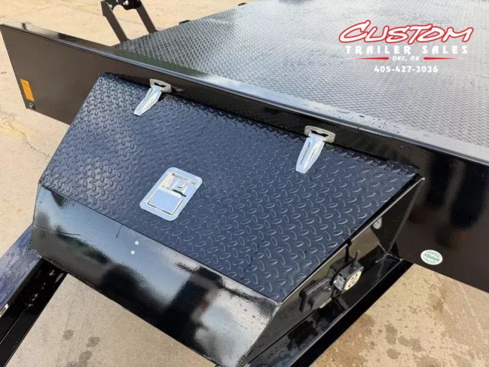 New #392730 2027 LOAD TRAIL TM 22 X 83 TANDEM AXLE RAPID LOADER 14K STEEL FLOOR TILT DECK TRAILER