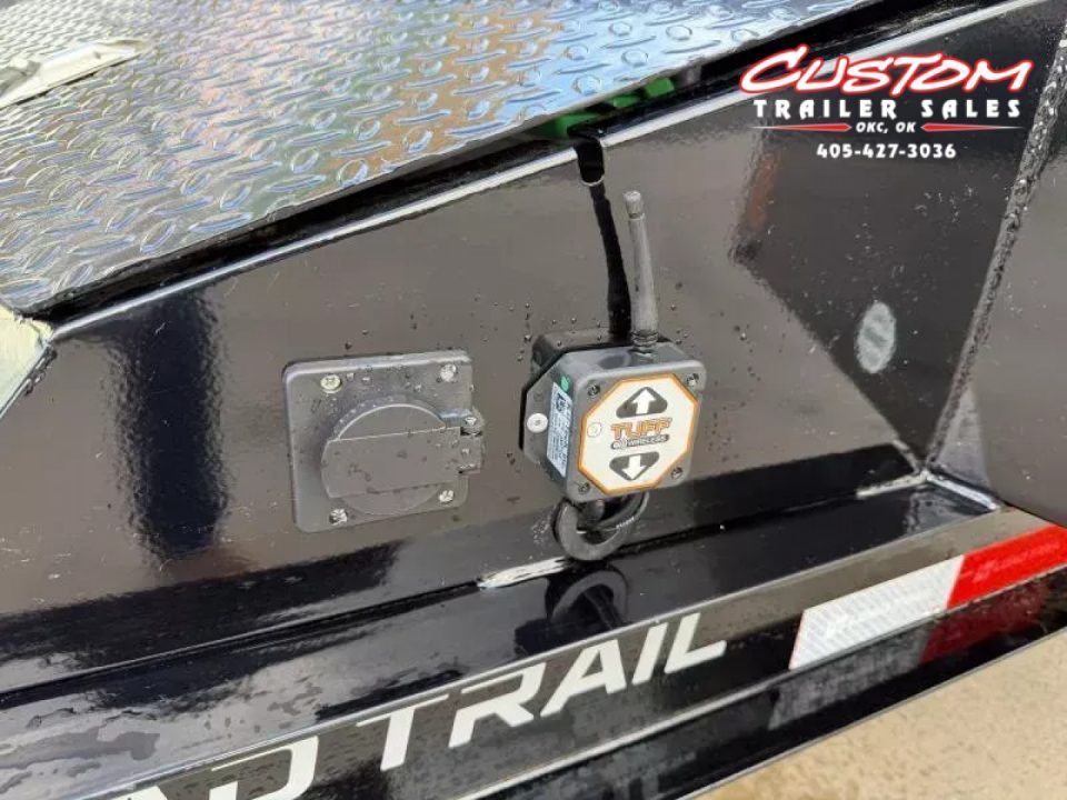 New #392730 2027 LOAD TRAIL TM 22 X 83 TANDEM AXLE RAPID LOADER 14K STEEL FLOOR TILT DECK TRAILER