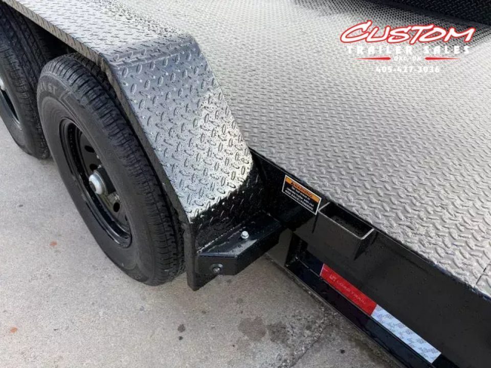New #392730 2027 LOAD TRAIL TM 22 X 83 TANDEM AXLE RAPID LOADER 14K STEEL FLOOR TILT DECK TRAILER