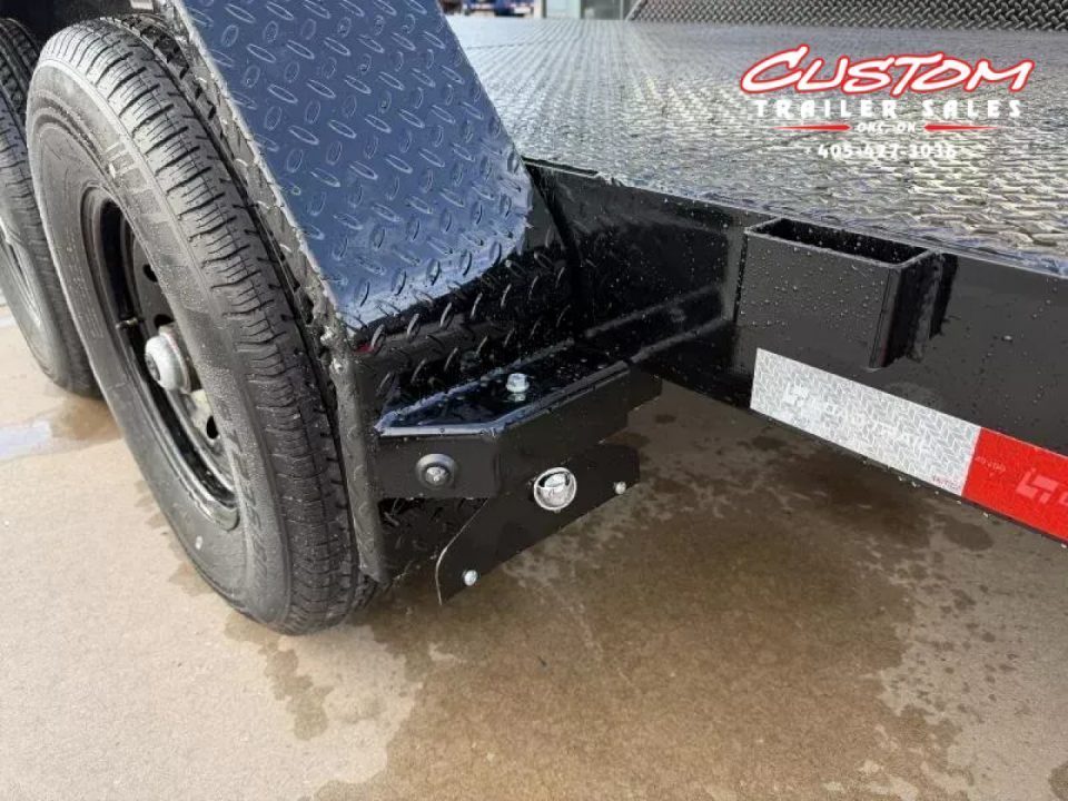New #392730 2027 LOAD TRAIL TM 22 X 83 TANDEM AXLE RAPID LOADER 14K STEEL FLOOR TILT DECK TRAILER
