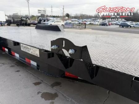 New #392730 2027 LOAD TRAIL TM 22 X 83 TANDEM AXLE RAPID LOADER 14K STEEL FLOOR TILT DECK TRAILER
