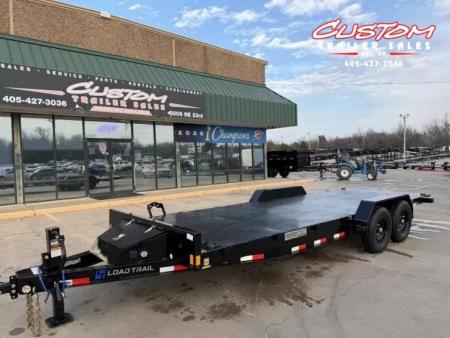 New #392730 2027 LOAD TRAIL TM 22 X 83 TANDEM AXLE RAPID LOADER 14K STEEL FLOOR TILT DECK TRAILER