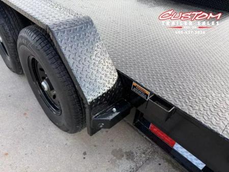 New #392730 2027 LOAD TRAIL TM 22 X 83 TANDEM AXLE RAPID LOADER 14K STEEL FLOOR TILT DECK TRAILER