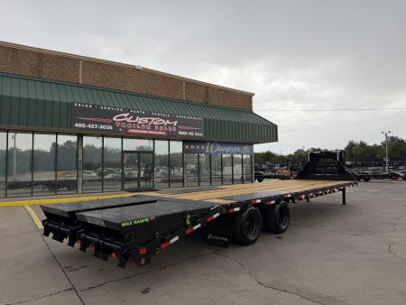 New #392782 2027 LOAD TRAIL GP 32 X 102 DUAL TANDEM LOW-PRO 30K GOOSENECK W/ UNDER FRAME BRIDGE & PIPE BRIDGE