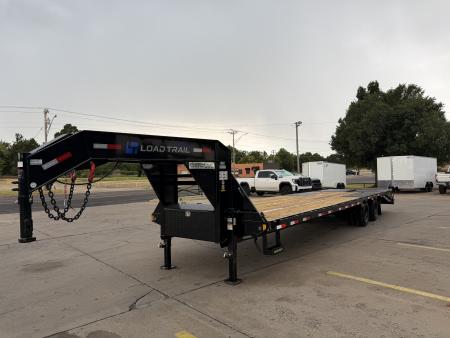 New #392782 2027 LOAD TRAIL GP 32 X 102 DUAL TANDEM LOW-PRO 30K GOOSENECK W/ UNDER FRAME BRIDGE & PIPE BRIDGE