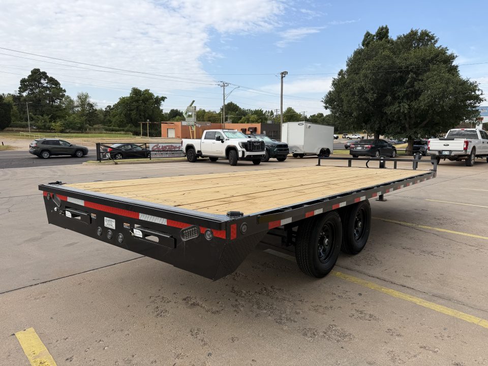New #393159 2027 LOAD TRAIL DK 20 X 102 TANDEM AXLE BUMPER PULL DECK OVER 14K