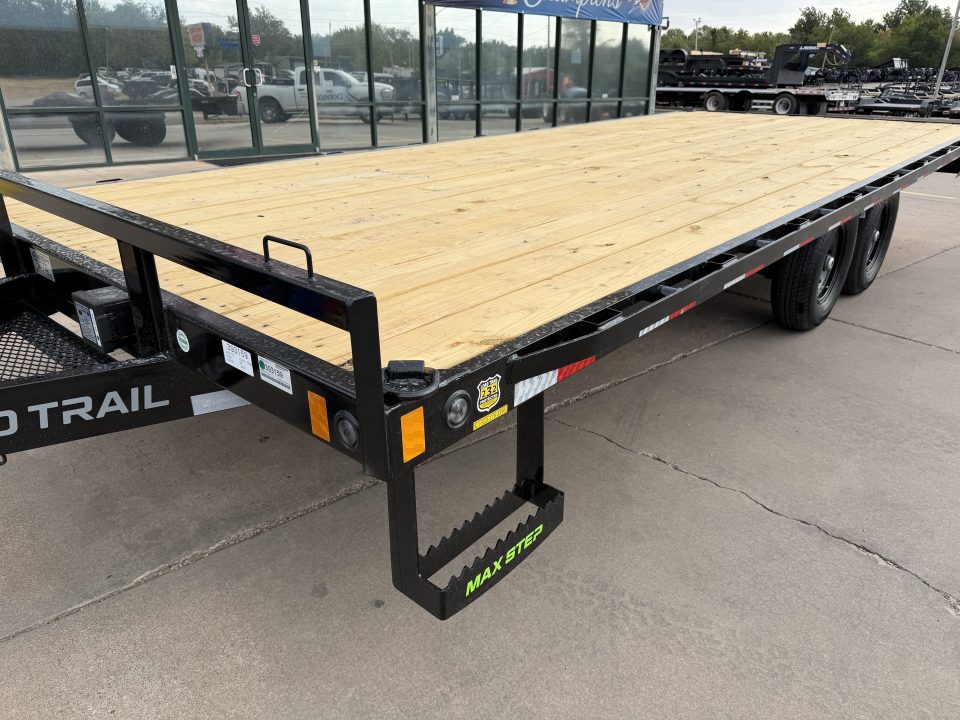 New #393159 2027 LOAD TRAIL DK 20 X 102 TANDEM AXLE BUMPER PULL DECK OVER 14K