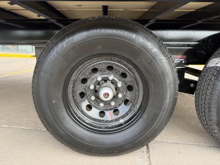 New #393159 2027 LOAD TRAIL DK 20 X 102 TANDEM AXLE BUMPER PULL DECK OVER 14K