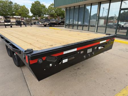New #393159 2027 LOAD TRAIL DK 20 X 102 TANDEM AXLE BUMPER PULL DECK OVER 14K