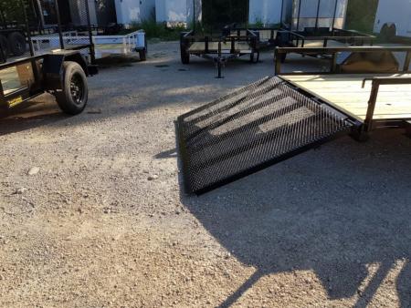 New 2026 MEB 77" x 10' Utility Trailer with Ramp Gate – 2,999 lb. GVWR