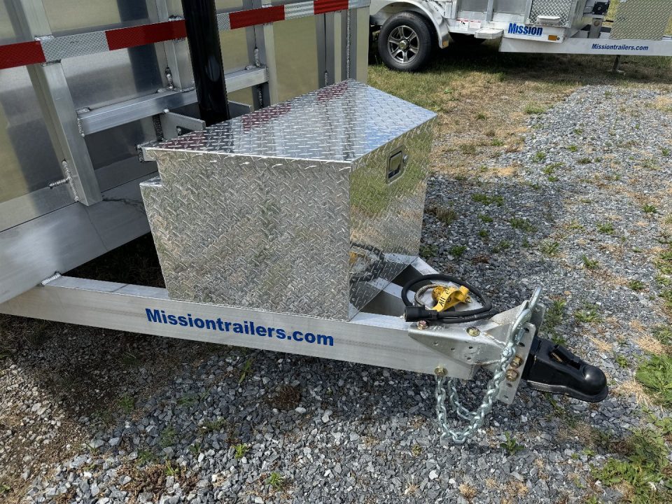 New 2027 Mission MODP7X14 Aluminum 14k Low Pro Dump 2 Foot Sides Dump Trailer FREE TARP KIT FREE ALUMINUM WHEEL UPGRADE