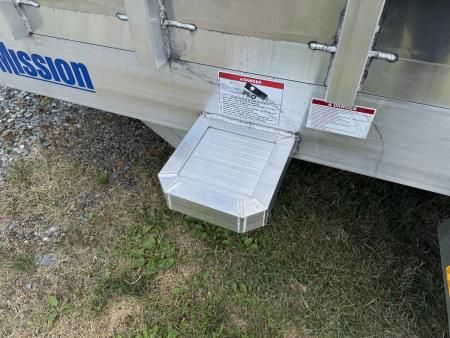 New 2027 Mission MODP7X14 Aluminum 14k Low Pro Dump 2 Foot Sides Dump Trailer FREE TARP KIT FREE ALUMINUM WHEEL UPGRADE