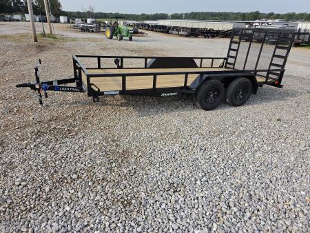 New 2027 Load Trail 83X16 TANDEM 7K TUBE TOP UTILITY W/ 4' SPRING GATE