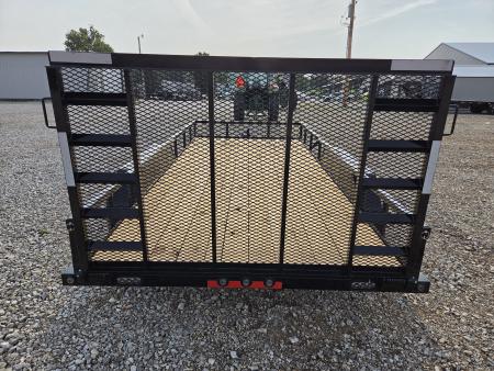 New 2027 Load Trail 83X16 TANDEM 7K TUBE TOP UTILITY W/ 4' SPRING GATE