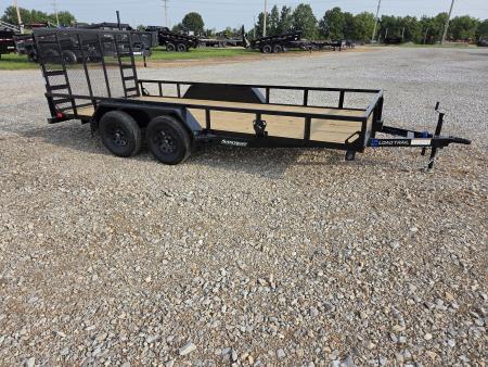 New 2027 Load Trail 83X16 TANDEM 7K TUBE TOP UTILITY W/ 4' SPRING GATE